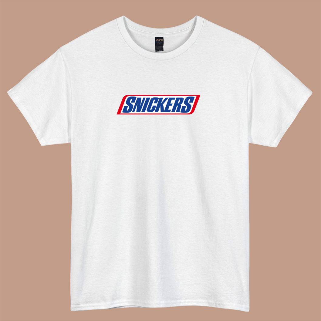 Snickers Logo short sleeve t shirt size S-3XL -P