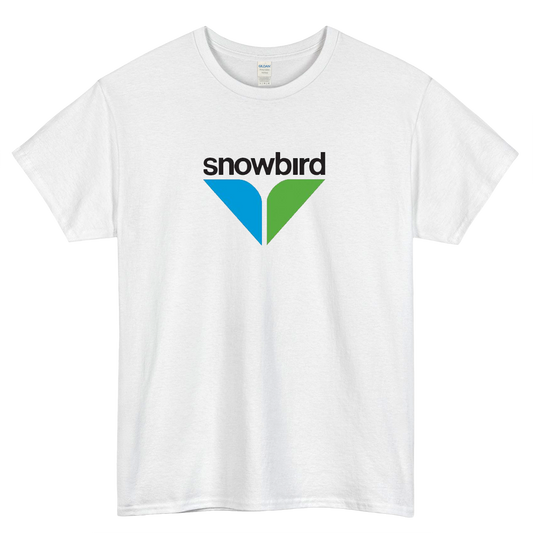 Snowbird Ski Resort logo short SLEEVE T SHIRT -P