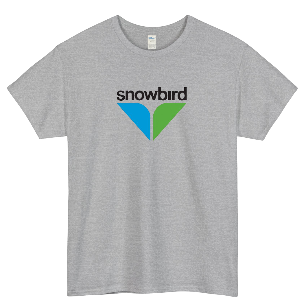Snowbird Ski Resort logo short SLEEVE T SHIRT -P