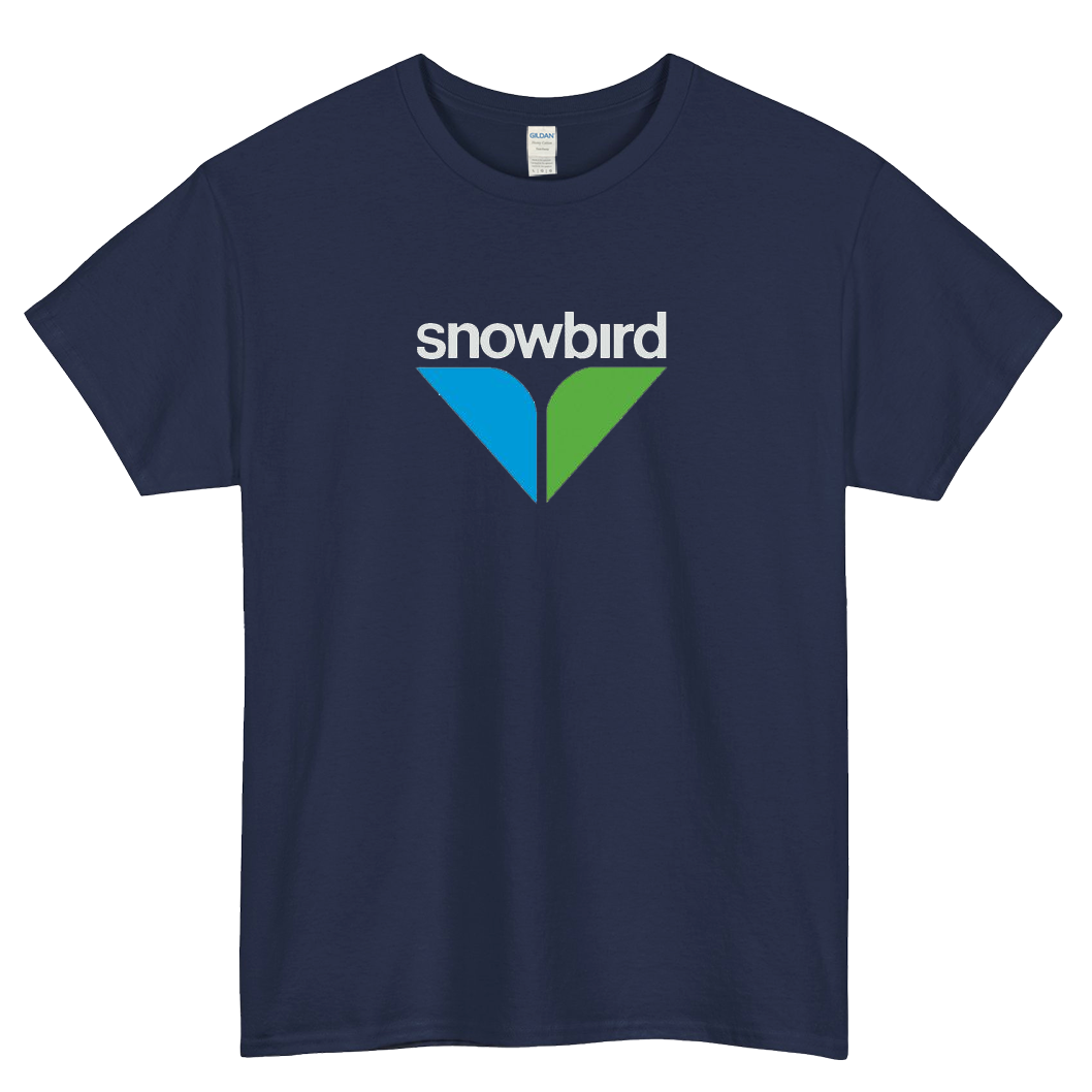 Snowbird Ski Resort logo short SLEEVE T SHIRT -P