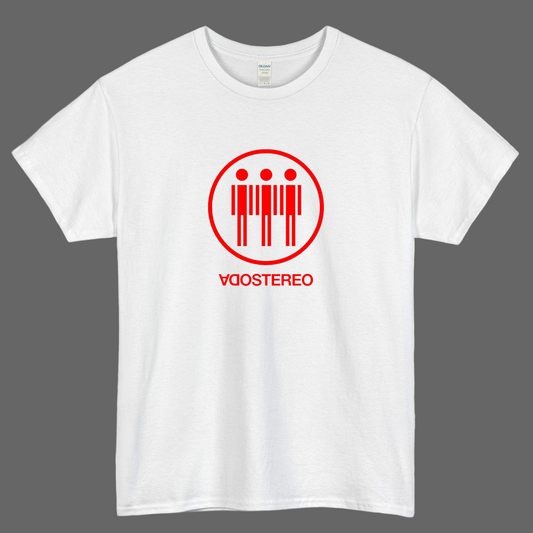 Soda Stereo logo short sleeve t shirt size S-3XL