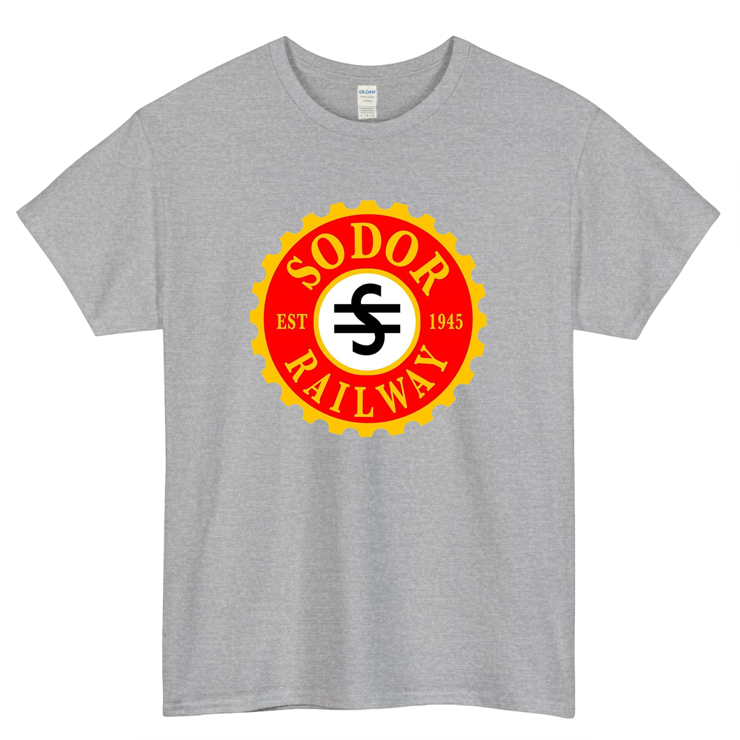 Sodor Railway Logo Mens Unisex Short Sleeve T-Shirt Size S-3XL - P