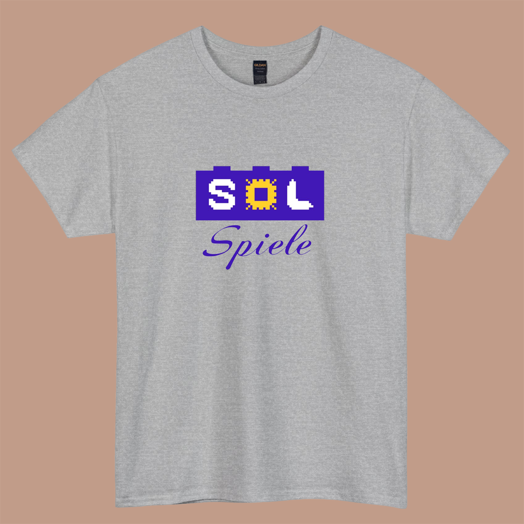SolSpiele logo short sleeve t shirt S-3XL -P