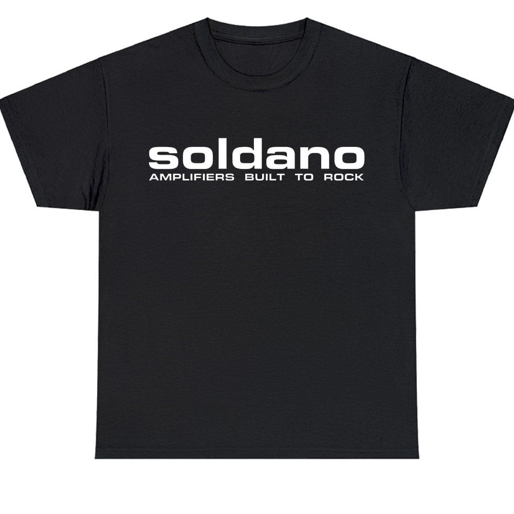Soldano Amplifiers Amps Logo Men's Unisex T Shirt Size S to 3XL