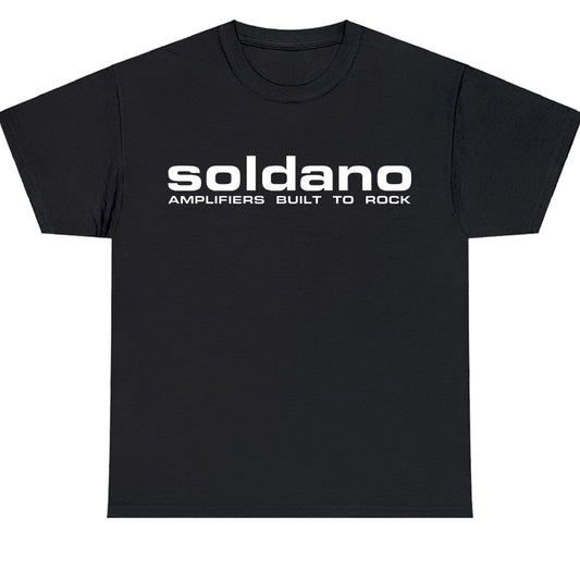 Soldano Amplifiers Amps Logo Men's Unisex T Shirt Size S to 3XL