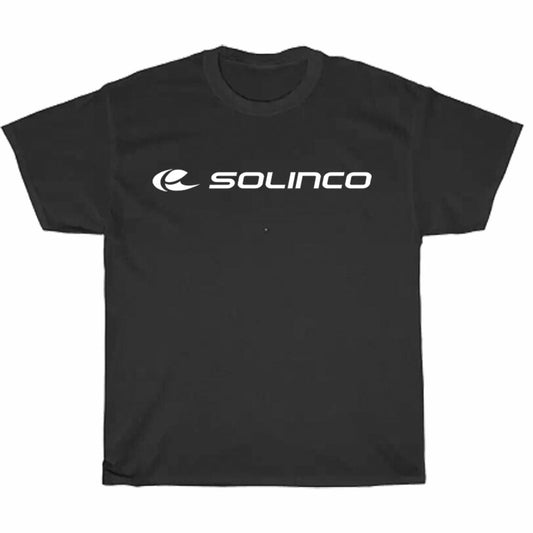 Solinco Tennis Rackets Logo Men's Unisex T Shirt Size S to 3XL