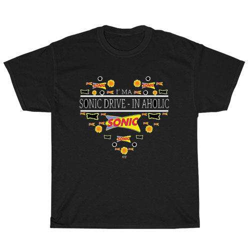 Sonic Drive-In Fast food American T Shirt S - 3XL