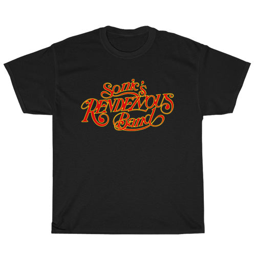 Sonic's Rendezvous Band Active Logo Mens Unisex Short Sleeve Black T-Shirt Size S-3XL