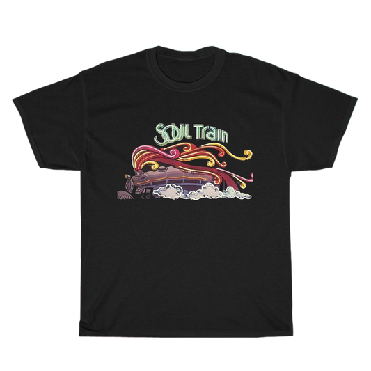 Soul Train Music TV Show Logo Men's Unisex T Shirt Size S to 3XL