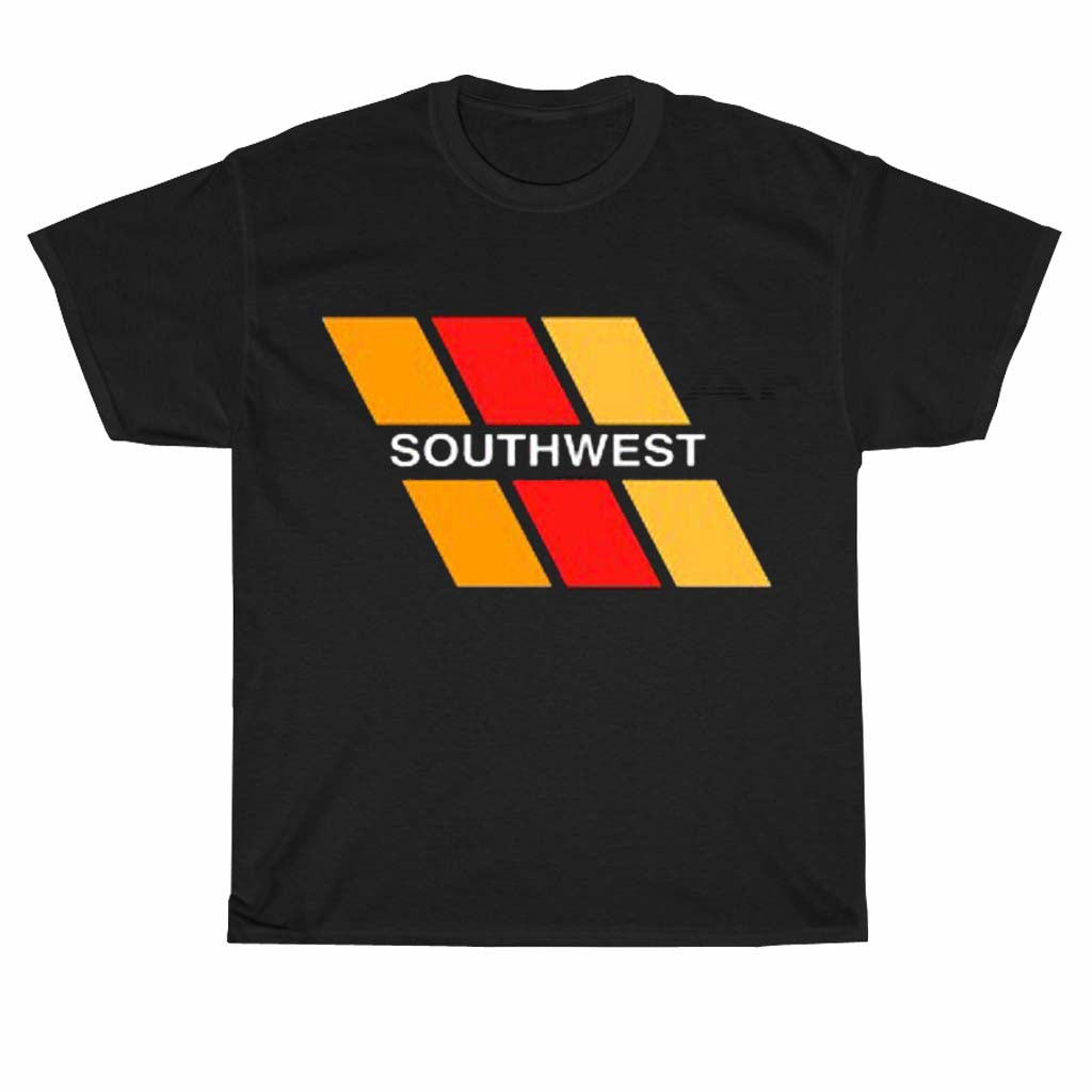 Southwest Airlines Logo Men's Unisex T Shirt Size S to 3XL