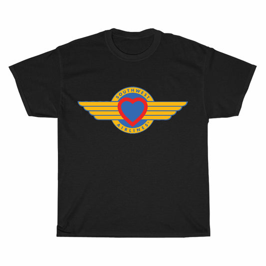 Southwest Airlines logo  Men's Unisex T Shirt Size S to 3XL