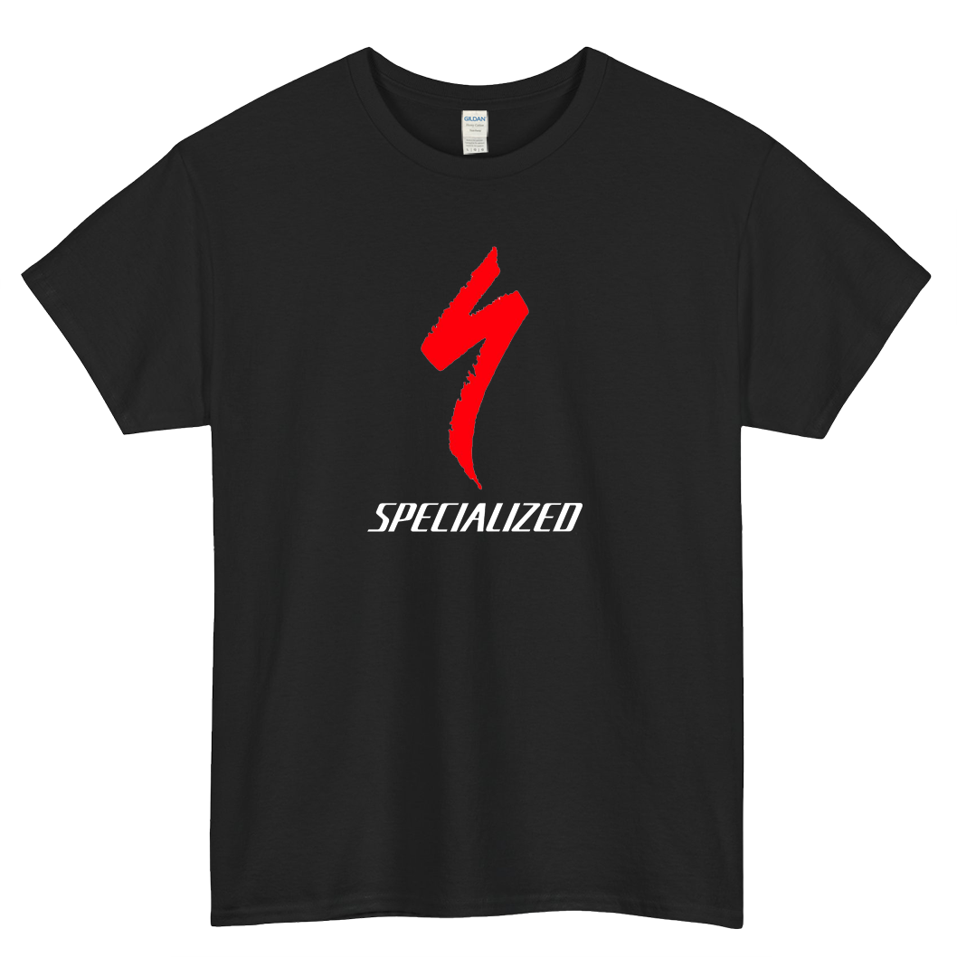 Specialized Bike Cycling logo 1 short SLEEVE T SHIRT -P