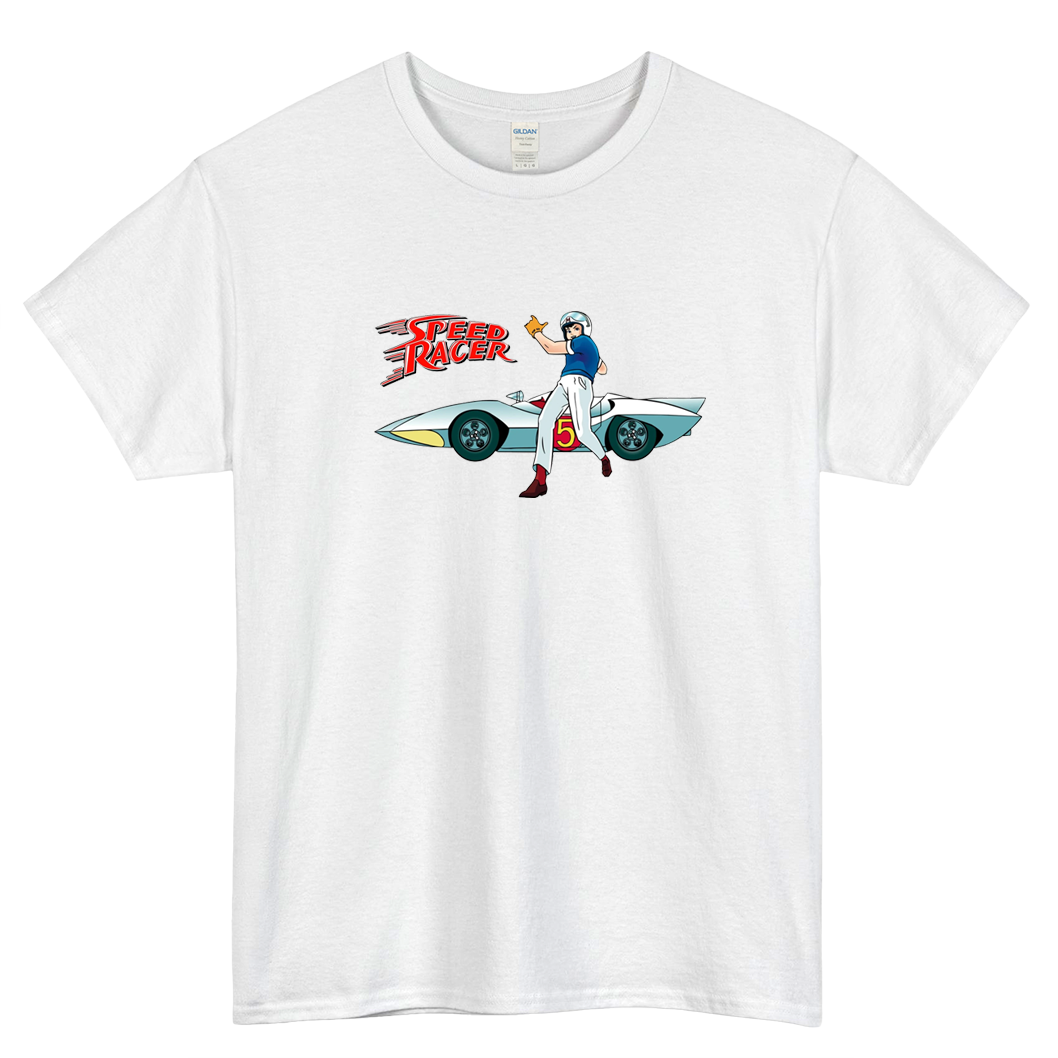 Speed Racer Cartoon short SLEEVE T SHIRT -P