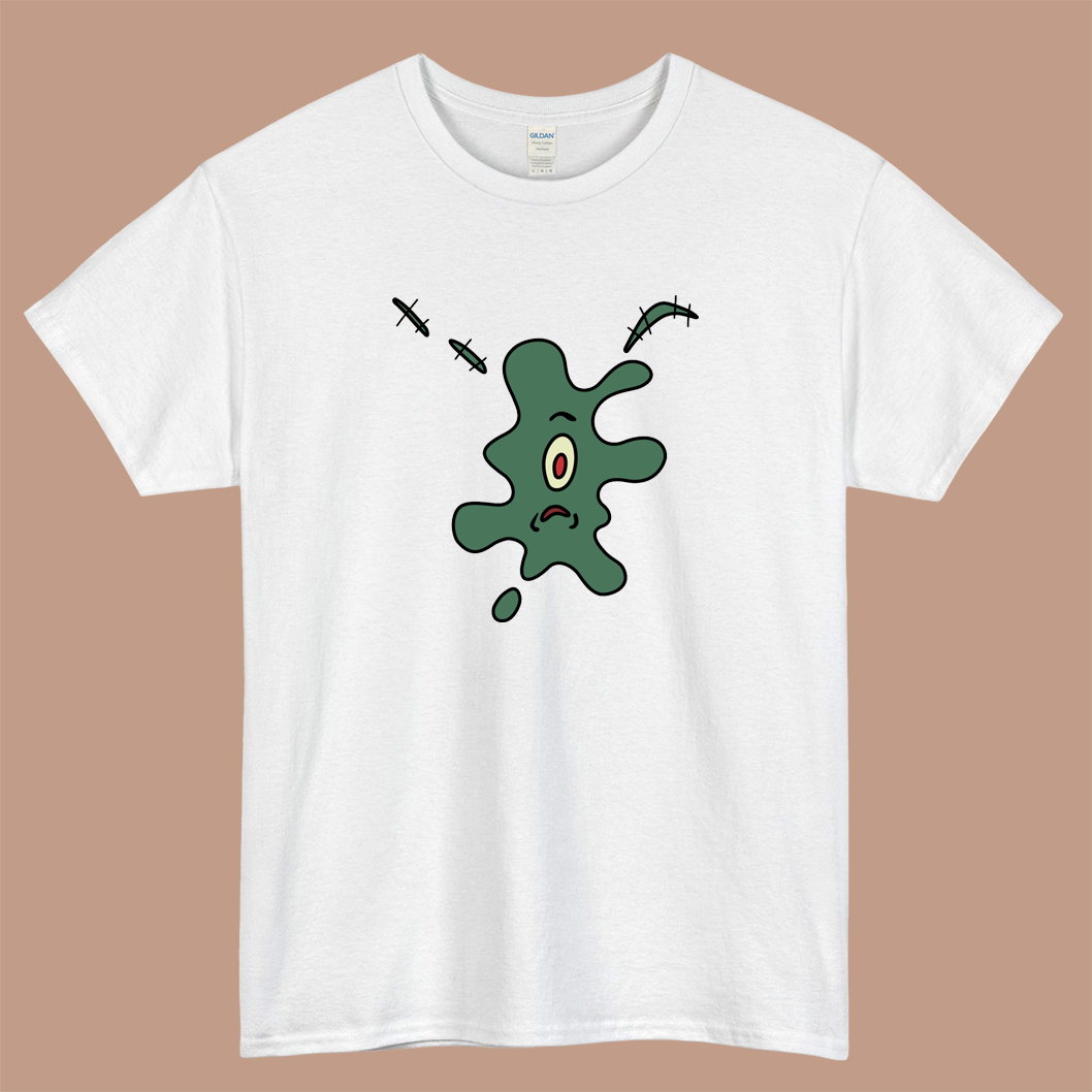Splattered Plankton Logo Mens Unisex Short Sleeve T-Shirt Size S-3XL - P