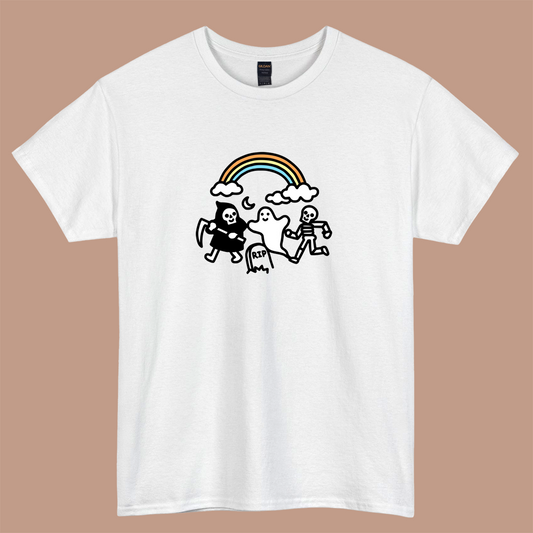 Spooky Pals logo short SLEEVE T SHIRT -P