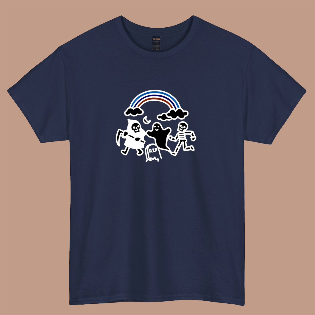 Spooky Pals logo short SLEEVE T SHIRT -P