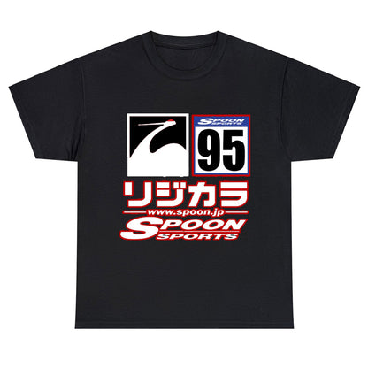 Spoon Sports Japan Racing Logo Unisex Men's T Shirt Size S to 3XL