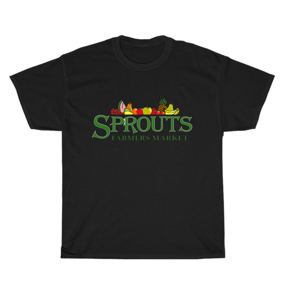 Sprouts Farmers Market Logo Men's Unisex T Shirt Size S to 3XL