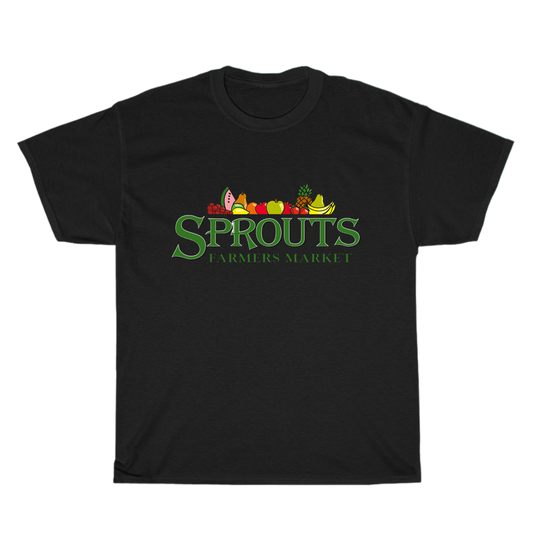 Sprouts Farmers Market Logo Men's Unisex T Shirt Size S to 3XL