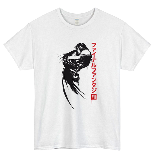 Squall & Rinoa Logo Mens Unisex Short Sleeve T-Shirt Size S-3XL - P