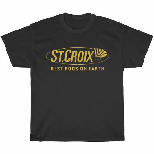St. Croix Fishing Rods Logo Men's Unisex T Shirt Size S to 3XL