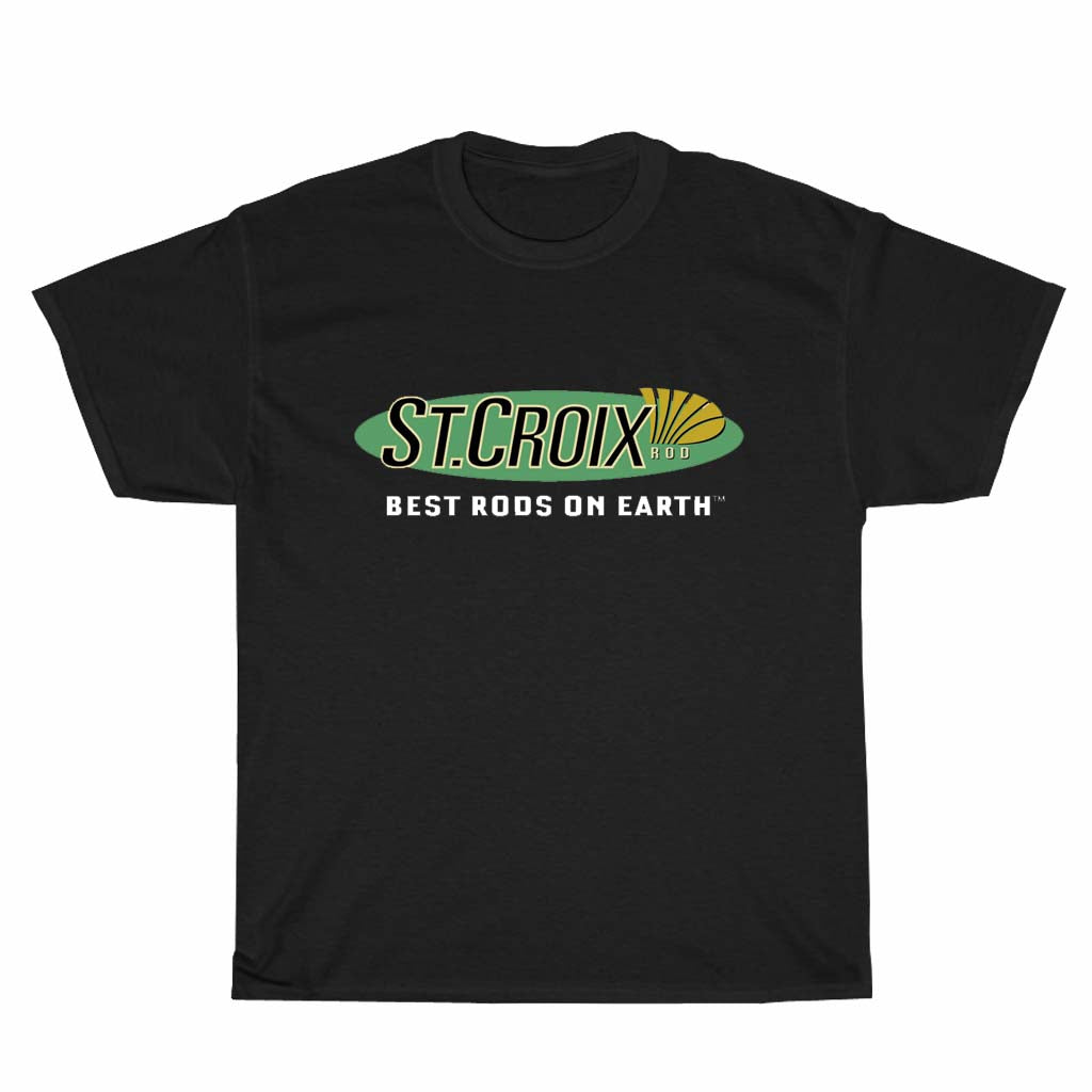 St Croix Rods Fishing Logo Men's Unisex T Shirt Size S to 3XL