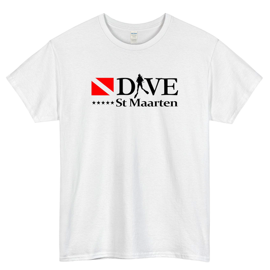 St Maarten (DV4) Logo Mens Unisex Short Sleeve T-Shirt Size S-3XL - P