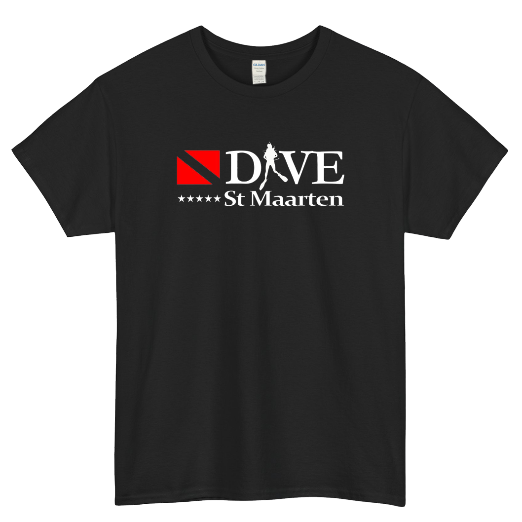 St Maarten (DV4) Logo Mens Unisex Short Sleeve T-Shirt Size S-3XL - P