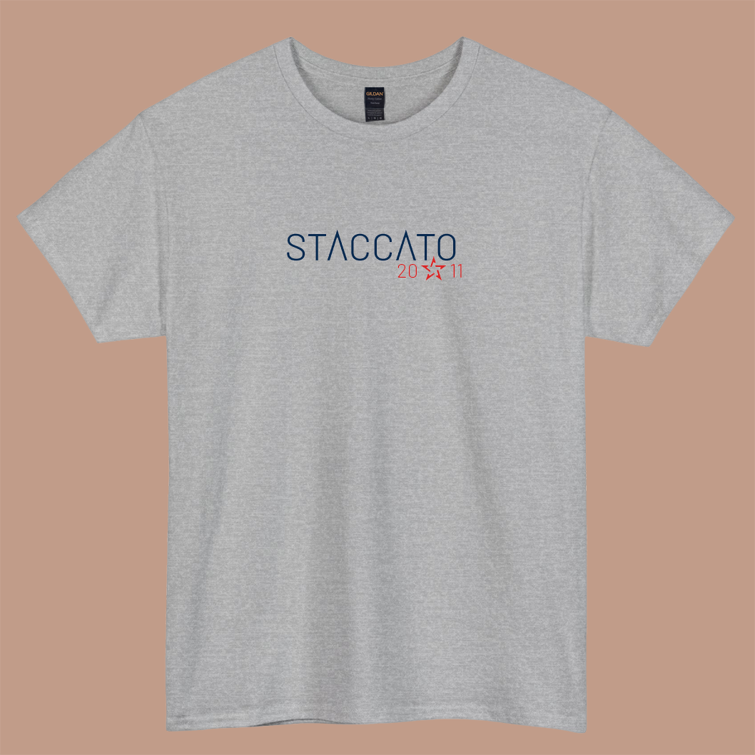 Staccato 2011 Logo Short sleeve t shirt size S-3XL -P