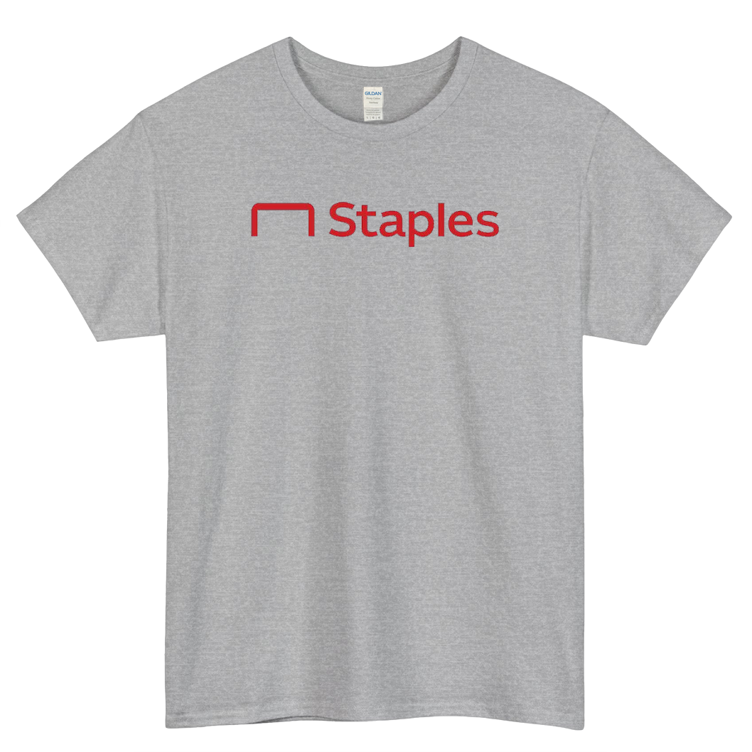 Staples Logo Mens Unisex Short Sleeve T-Shirt Size S-3XL - P