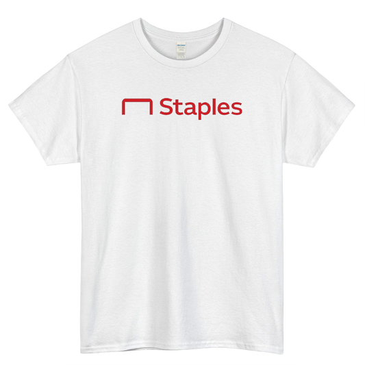 Staples Logo Mens Unisex Short Sleeve T-Shirt Size S-3XL - P