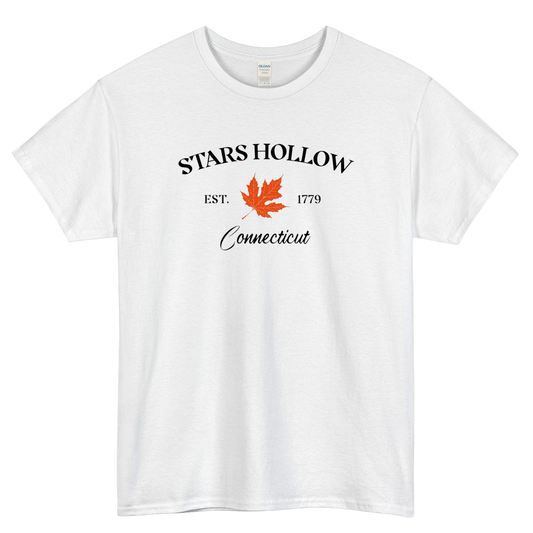 Stars Hollow Connecticut Logo Mens Unisex Short Sleeve T-Shirt Size S-3XL - P