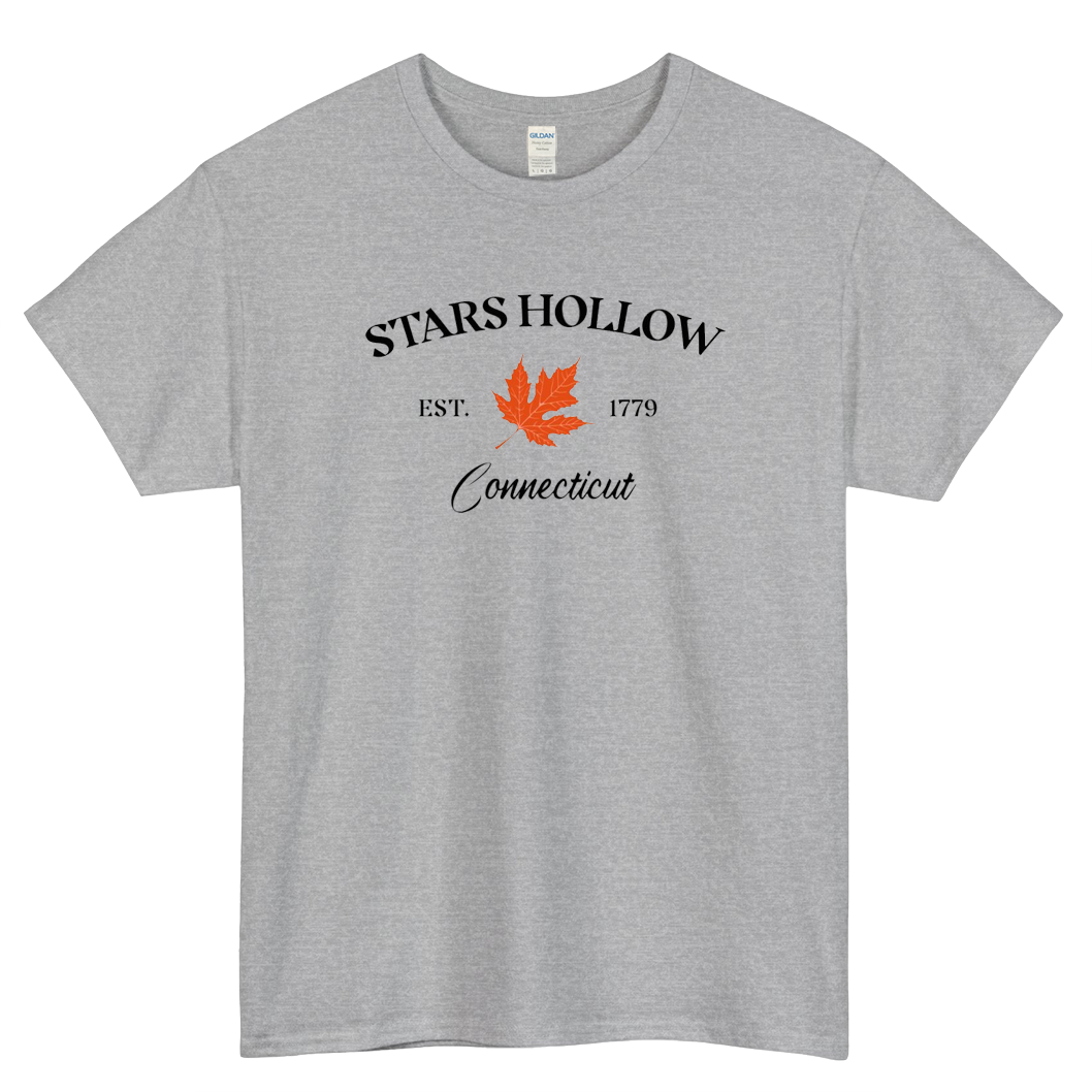 Stars Hollow Connecticut Logo Mens Unisex Short Sleeve T-Shirt Size S-3XL - P