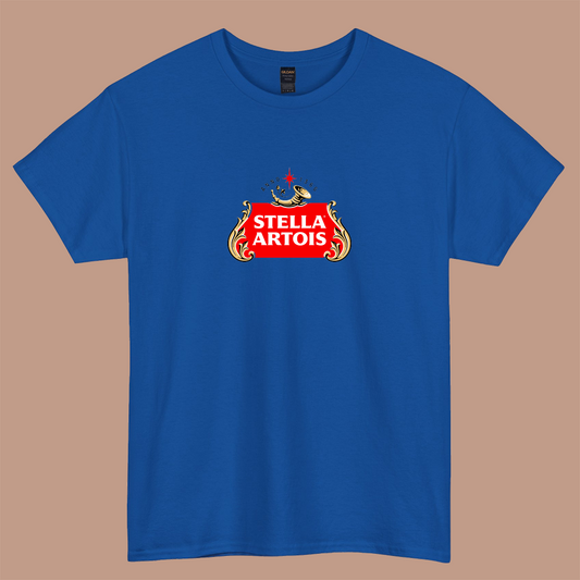 Stella Artois Logo short sleeve t shirt size S-3XL -P