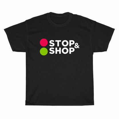 Stop & Shop Logo Men's Unisex T Shirt Size S to 3XL