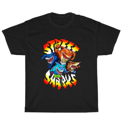 Street Sharks Logo Active Logo Unisex Men's T Shirt Size S to 3XL