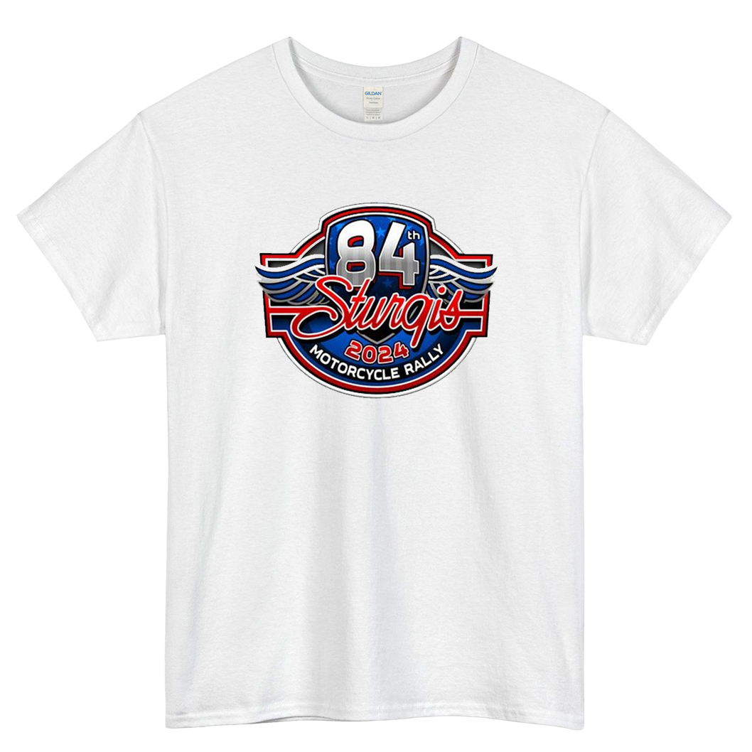 Sturgis Motorcycle Rally 84Th Logo Mens Unisex Short Sleeve T-Shirt Size S-3XL - P