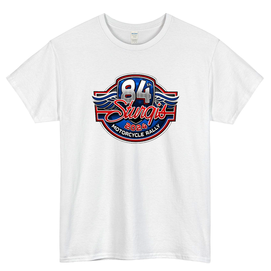 Sturgis Motorcycle Rally 84Th Logo Mens Unisex Short Sleeve T-Shirt Size S-3XL - P
