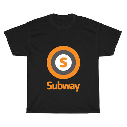 Subway Logo  Men's Unisex T Shirt Size S to 3XL