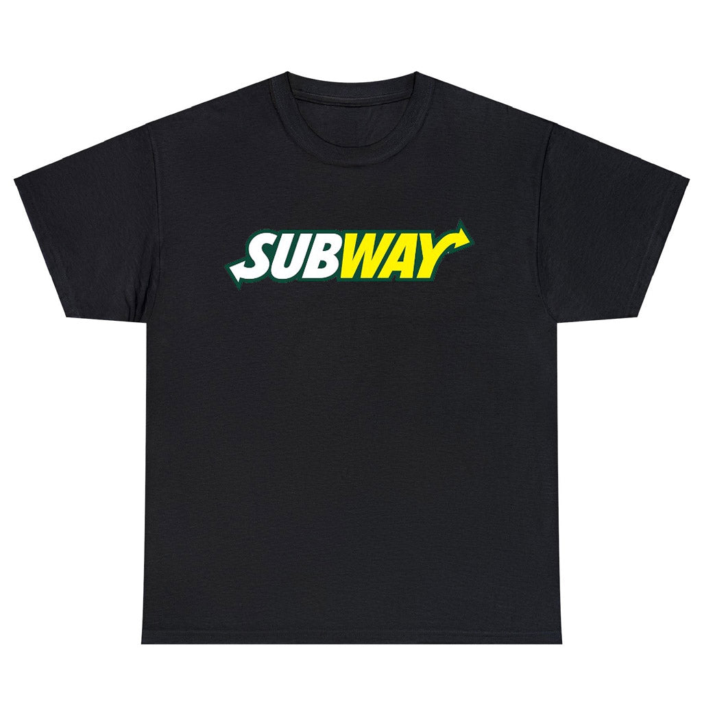 Subway Restaurant Logo Men's Unisex T Shirt Size S to 3XL