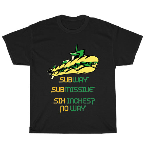 Subway Restaurant Logo Unisex Men's T Shirt Size S to 3XL