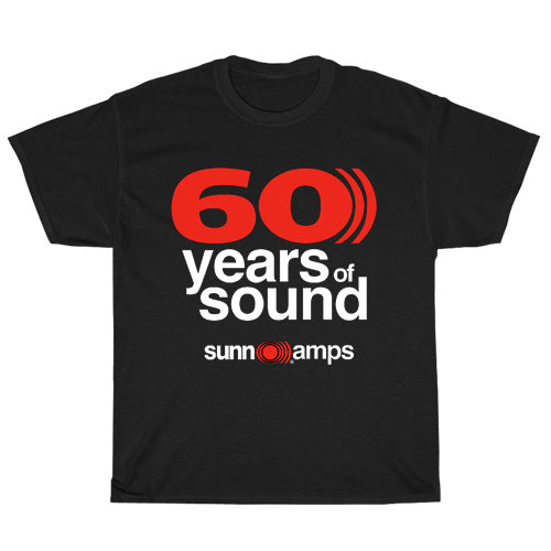 Sunn Amplifiers Logo Men's Unisex T Shirt Size S to 3XL
