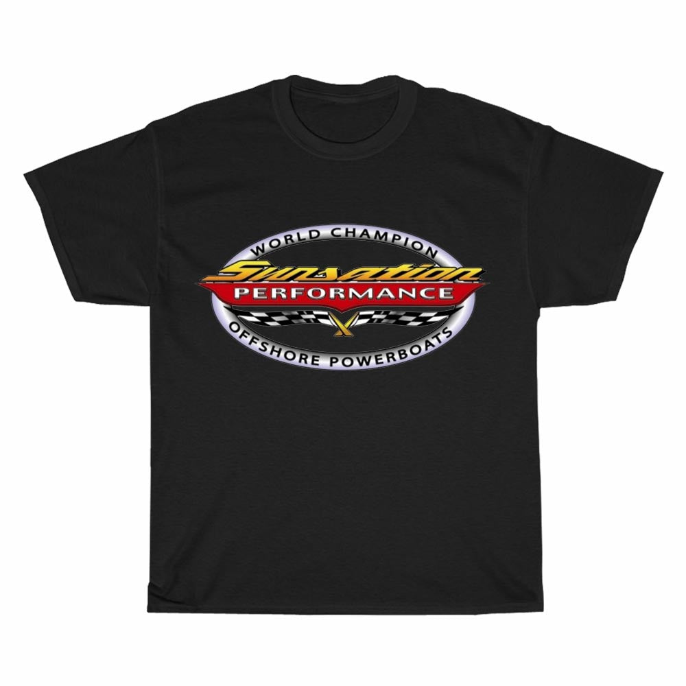 Sunsation Powerboats Boats Logo Men's Unisex T Shirt Size S to 3XL