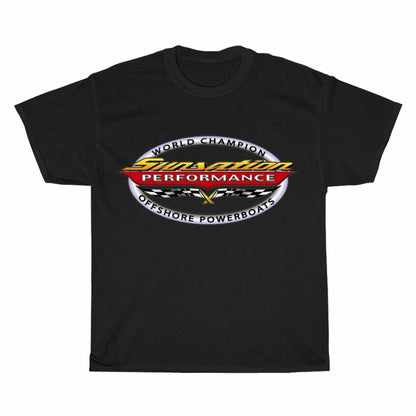 Sunsation Powerboats Boats Logo Men's Unisex T Shirt Size S to 3XL