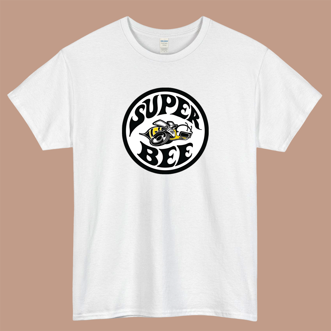 Super Bee Muscle Car Art Racing Logo Mens Unisex Short Sleeve T-Shirt Size S-3XL - P
