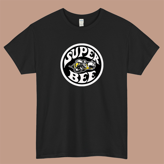 Super Bee Muscle Car Art Racing Logo Mens Unisex Short Sleeve T-Shirt Size S-3XL - P