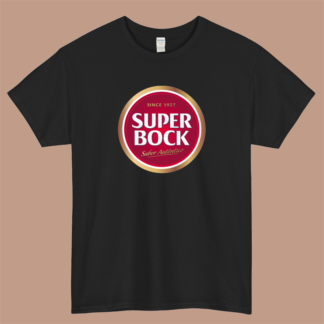 Super Bock Since 1927 Logo Mens Unisex Short Sleeve T-Shirt Size S-3XL - P