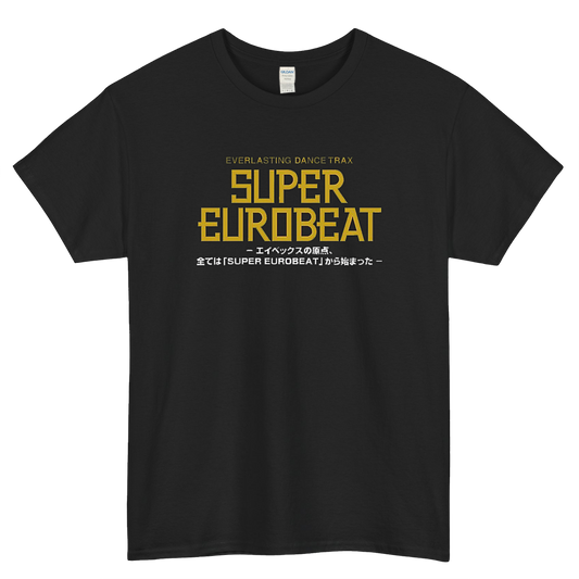 Super Eurobeat LOGO SHORTT SLEEVE T SHIRT S- 3XL