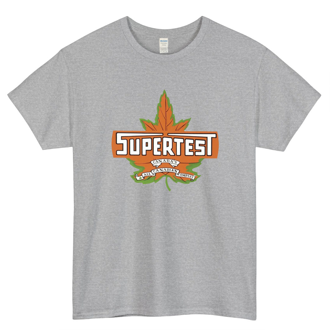 Supertest Canadian Made Quality Logo Mens Unisex Short Sleeve T-Shirt Size S-3XL - P