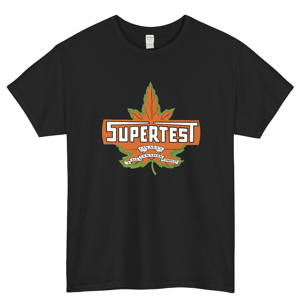Supertest Canadian Made Quality Logo Mens Unisex Short Sleeve T-Shirt Size S-3XL - P